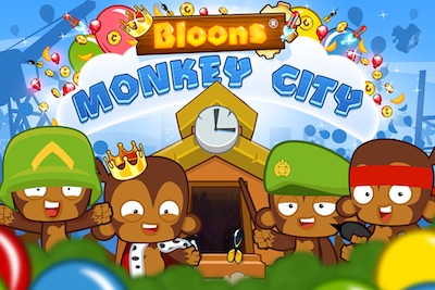 Bloons Monkey City Bloons Monkey City - Скриншот 1